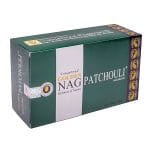 Wierook Golden Nag Patchouli 12 doosjes van 15 gram