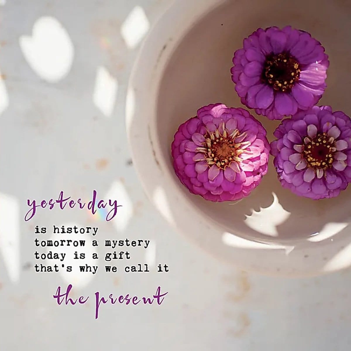 1200x1200 (4) Dubbele kaarten Yesterday is history -- 14x14 cm - Afbeelding 1