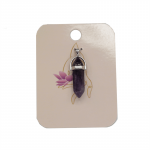 Hanger Amethist -- 4 cm - Afbeelding 2