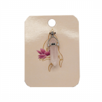Hanger Rozenkwarts -- 4 cm - Afbeelding 2