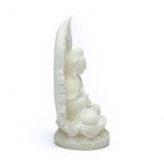 Quan Yin beeldje wit -- 12 cm - Afbeelding 3