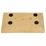 Zeephouder zandsteen beige -- 330 g; 14x9x2 cm - Afbeelding 2
