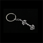 Sleutelhanger dorje witmetaal -- 9 cm - Afbeelding 2