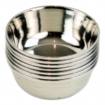 Offerschaaltjes rvs -- 8.75 cm - Afbeelding 2