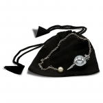 Pendel messing verchroomd -- 27 g; 3 cm - Afbeelding 2