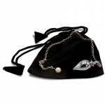 Pendel messing verchroomd -- 20 g; 2 cm - Afbeelding 2