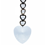 15 Harten Feng Shui Kristal Raamdecoratie -- 23.5 cm - Afbeelding 3