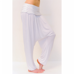 Yogabroek comfort flow wit S-M - Afbeelding 5