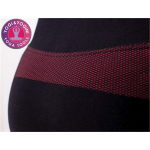 Yogabroek lotus capri rok naadloos zwart M-L - Afbeelding 3