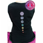 Yoga top biologisch katoen chakra M/L - Afbeelding 4