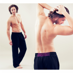 Yogabroek man zwart S-M - Afbeelding 2