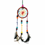 Dromenvanger hennep regenboog XS -- 5.5x20 cm - Afbeelding 3