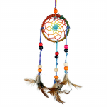 Dromenvanger hennep regenboog XS -- 5.5x20 cm - Afbeelding 4