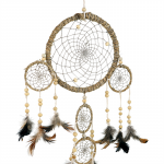 Dromenvanger hennep naturel M -- 15.5x47 cm - Afbeelding 3