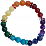 Armband 7 chakra's elastisch - Afbeelding 2