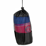 Yoga handdoek PVC antislip blauw -- 500 g; 183x65 cm - Afbeelding 3