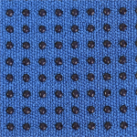 Yoga handdoek PVC antislip blauw -- 500 g; 183x65 cm - Afbeelding 4