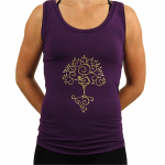 Yoga top paars S - Afbeelding 2