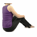 Yoga top paars L - Afbeelding 3