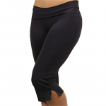 Yogabroek donkergrijs M - Afbeelding 2