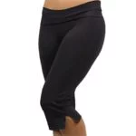 Yogabroek donkergrijs L - Afbeelding 2