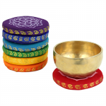 Klankschaalkussens 7 Chakra's -- 9.5 cm - Afbeelding 2