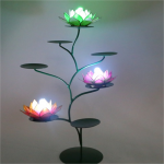 Chakra Lotus display groen -- 49x32 cm - Afbeelding 5