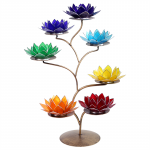 Chakra Lotus display metaal -- 57x35 cm - Afbeelding 2