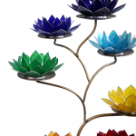 Chakra Lotus display metaal -- 57x35 cm - Afbeelding 5