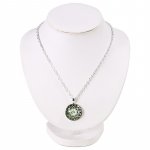 Halsketting Ohm mandala -- 2.5 cm - Afbeelding 2