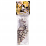 Witte Salie smudge fakkel per 3 verpakt -- 15-20g; 12x4cm - Afbeelding 2