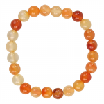 Armband carneool -- 19 cm - Afbeelding 2