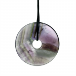 Donut amethist zonder koord -- 4 cm - Afbeelding 2