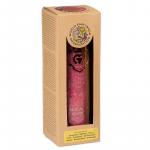 Geurkaars stearine 1e chakra 100 uur -- 21x6.5 cm - Afbeelding 2