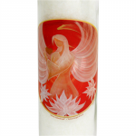 Geurkaars Engelen Lotus Angel of Love -- 21x6.5 cm - Afbeelding 2