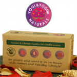 Kaarsen stearine 3 x SUNSET -- 8x5.5 cm - Afbeelding 3