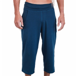 Yogabroek 'Shaolin' driekwart man navy S - Afbeelding 2