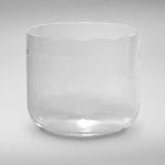 Kristallen klankschaal helder C-toon -- 20 cm