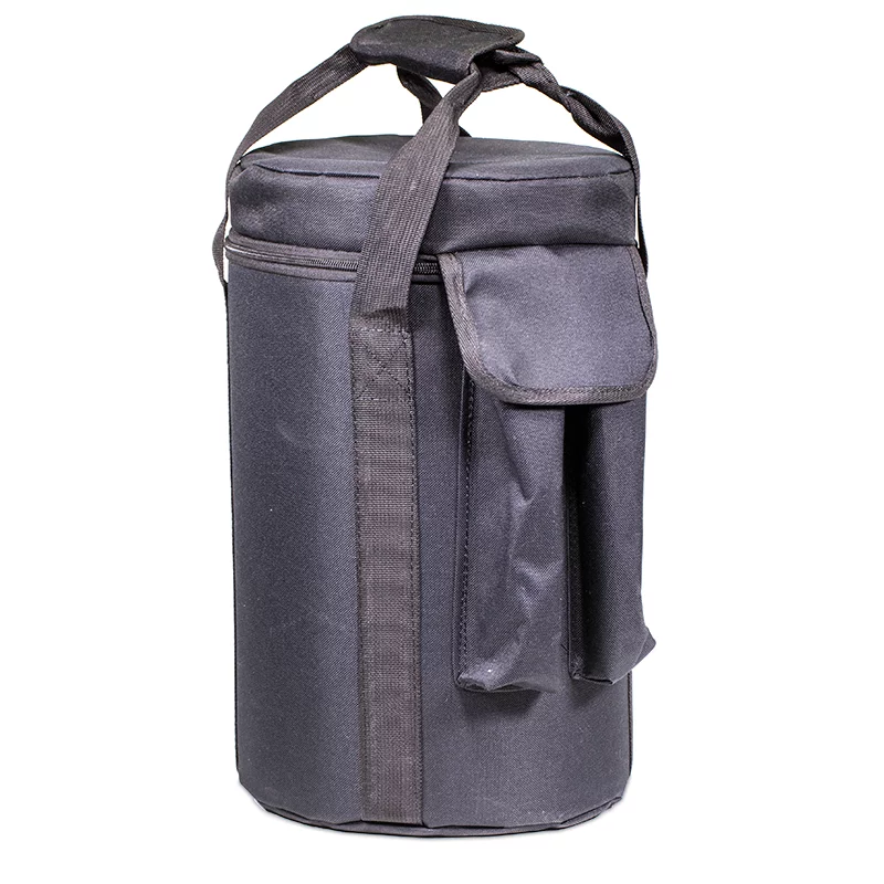 Kristallen klankschaal helder/handgreep/tas C-toon -- 20 cm - Afbeelding 2