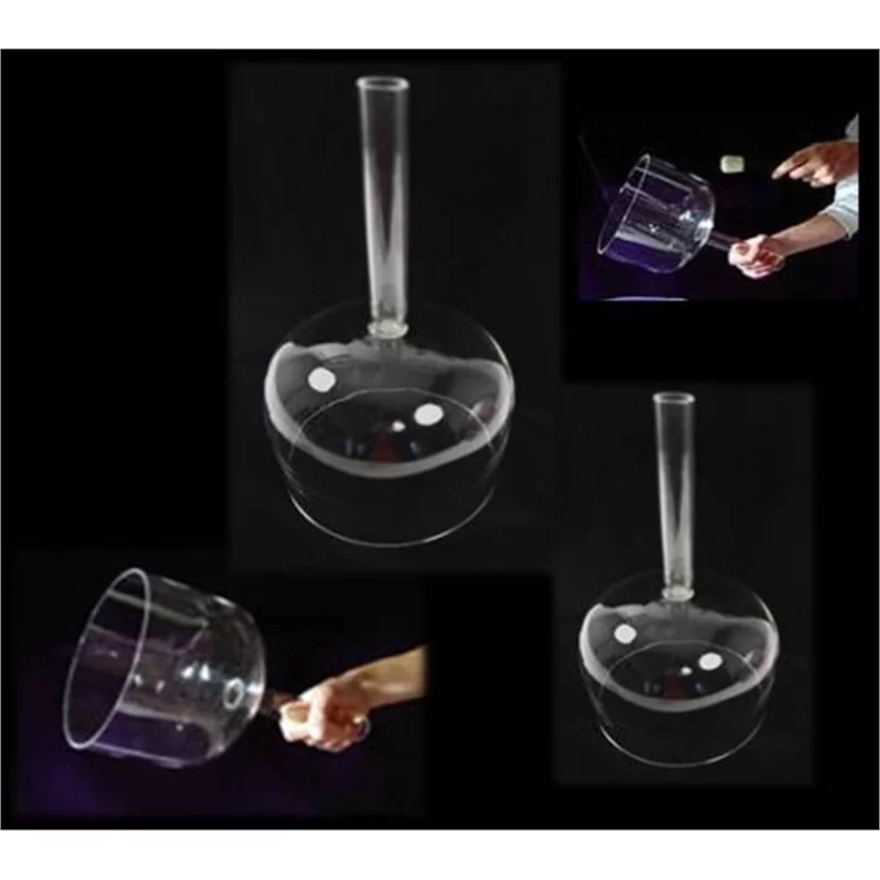 Kristallen klankschaal helder/handgreep/tas C-toon -- 20 cm - Afbeelding 3