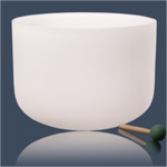 Kristallen klankschaal C#-toon 432 Hz -- 25 cm - Afbeelding 2