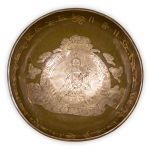 Tara Boeddha klankschaal -- 1400-1600 g; 24 cm - Afbeelding 2