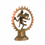Shiva Nataraj messing 2-kleurig -- 160 g; 13 cm - Afbeelding 2