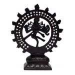 Shiva Nataraj messing 1 kleur -- 1020 g; 20 cm - Afbeelding 5
