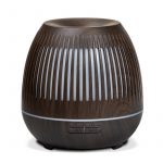 Ultrasone aroma diffuser Gaia bruin -- 400ml; 480g