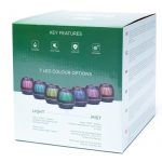 Ultrasone aroma diffuser Gaia bruin -- 400ml; 480g - Afbeelding 3