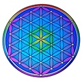 Illumination mandala stickers