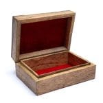 Tarotdoos - Sieradendoos - Bloem Des Levens - Mangohout -  18 cm x 12 cm x 7 cm - Afbeelding 3