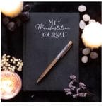 Something Different - Manifestation Journal met Amethyst Pen