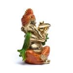 Beeld Ganesha met rituele schelp - 25 cm x 20 cm x 13 cm - Afbeelding 4